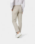 Tailored Comfort Linen Summer Trouser - Beige