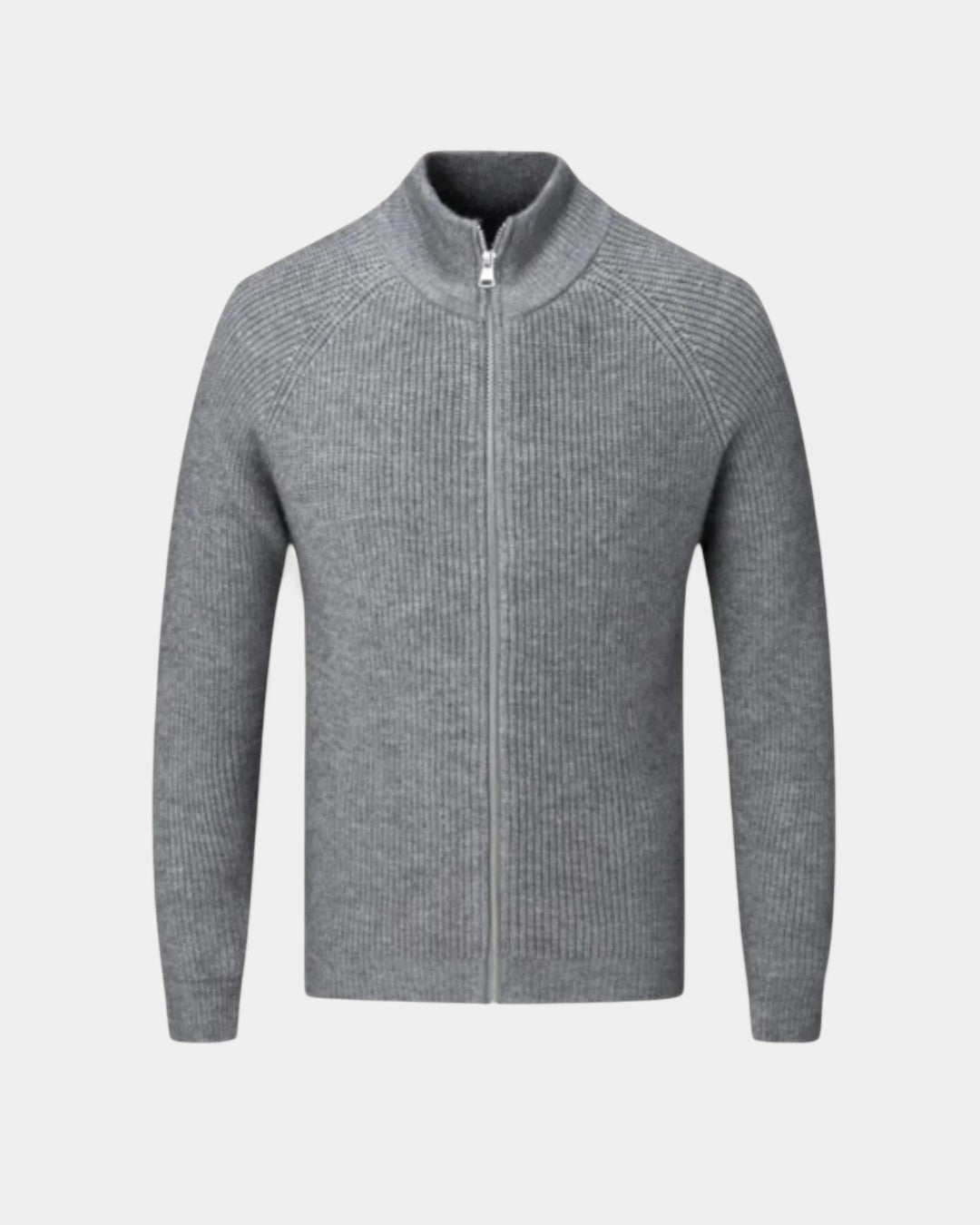 Santorini Zipper Vest Jacket - Gray