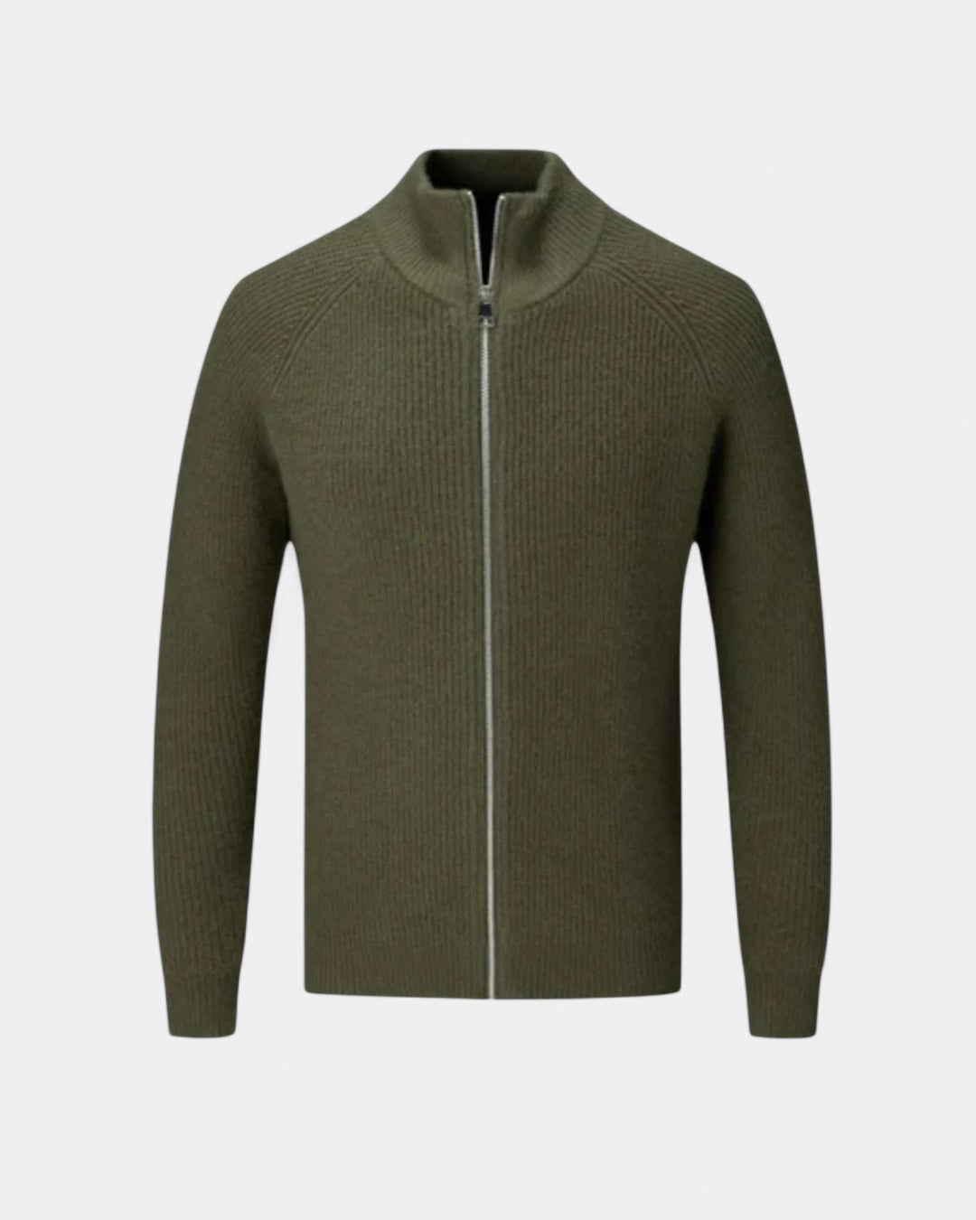 Santorini Zipper Vest Jacket - Green