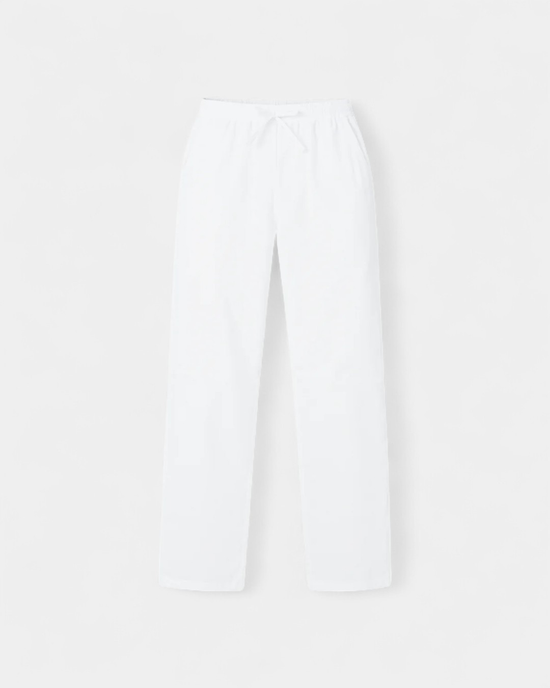 The Riviera Cotton-Linen Drawstring Trousers