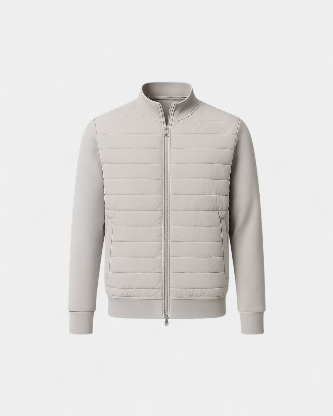 Valais Modern Insulated Winter Jacket - Gray