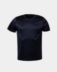 Mercerized Cotton T-Shirt – Dark Blue