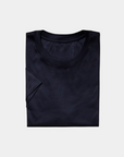 Mercerized Cotton T-Shirt – Dark Blue
