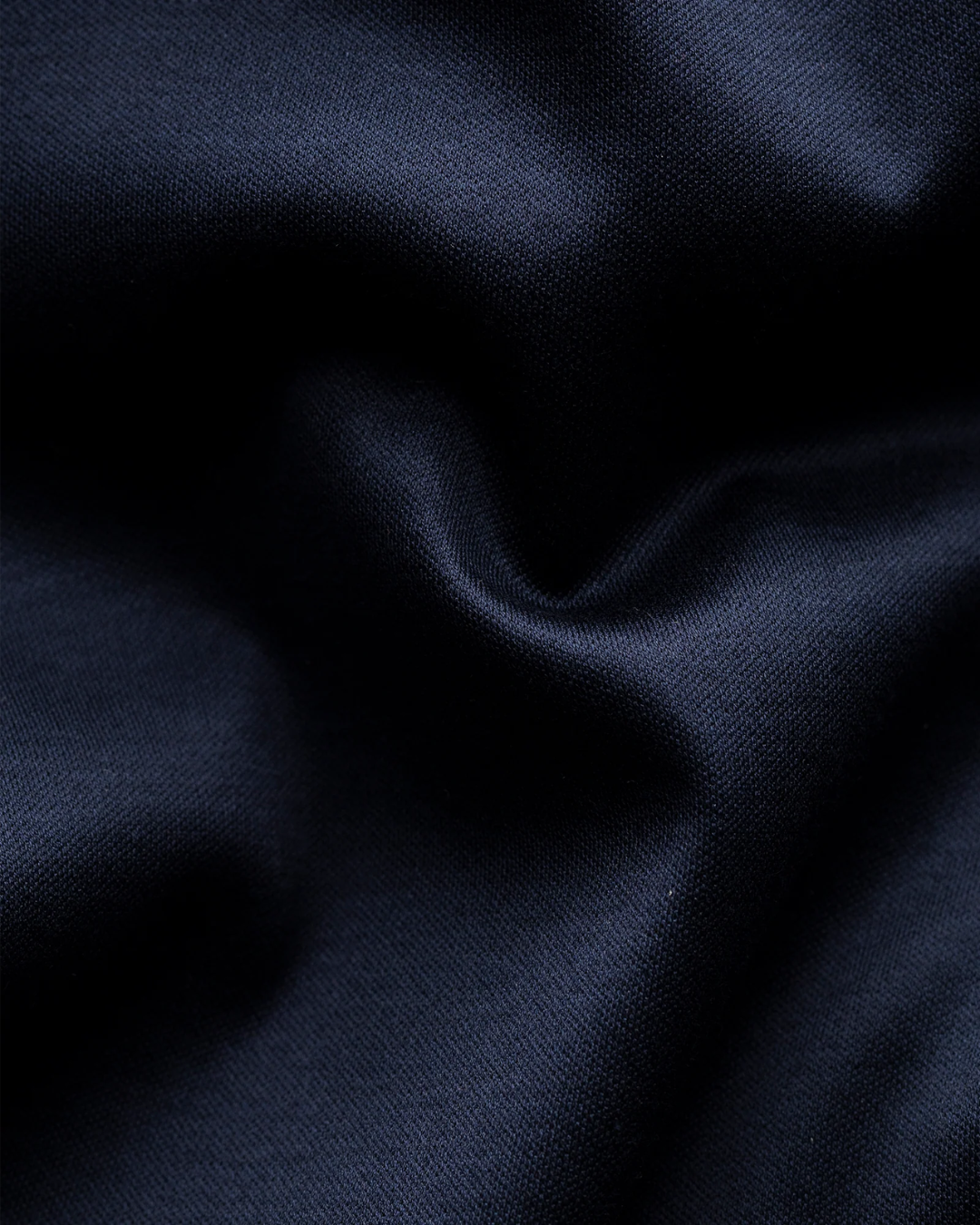 Mercerized Cotton T-Shirt – Dark Blue