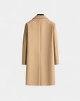 Regency Double-Breasted City Overcoat - Camel
