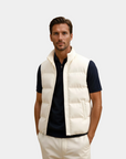Quiet Luxury High Neck Sleeveless Gilet