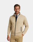 Milan Full-Zip Everyday Winter Vest - Beige