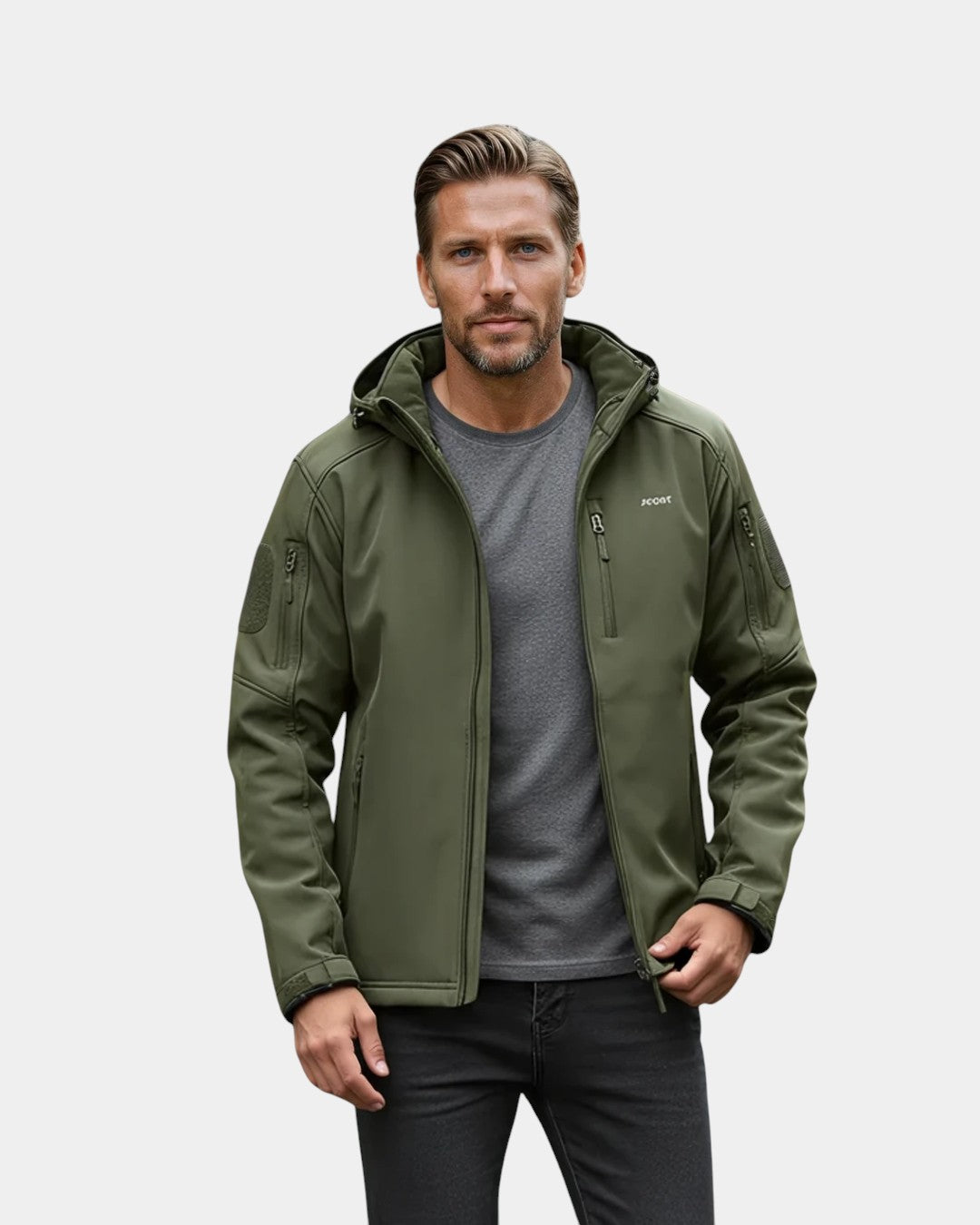 Renard Element Softshell Adventure Jacket - Green