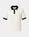 Riviera Heritage Relaxed Fit Polo - White