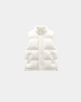 Quiet Luxury High Neck Sleeveless Gilet
