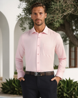 Arclaire Premium Wrinkle-Free Business Shirt - Pink