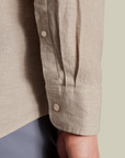Linen Soft-Wash Classic Shirt - Oatmeal