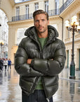 Montreux Featherlight Down Puffer Jacket - Olive