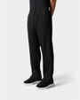 Pleated Relaxed Fit Smart Trousers - Black