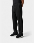 Pleated Relaxed Fit Smart Trousers - Black