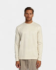 Mercerised Slim Fit Longsleeve Tee - Sand