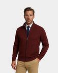 Milan Full-Zip Everyday Winter Vest - Red