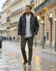 Niels Lightweight Urban Rain Jacket - Gray