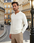 Monaco Coastal Knit Polo Shirt
