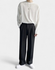 Relaxed Fit Valmont Chino Pants - Black