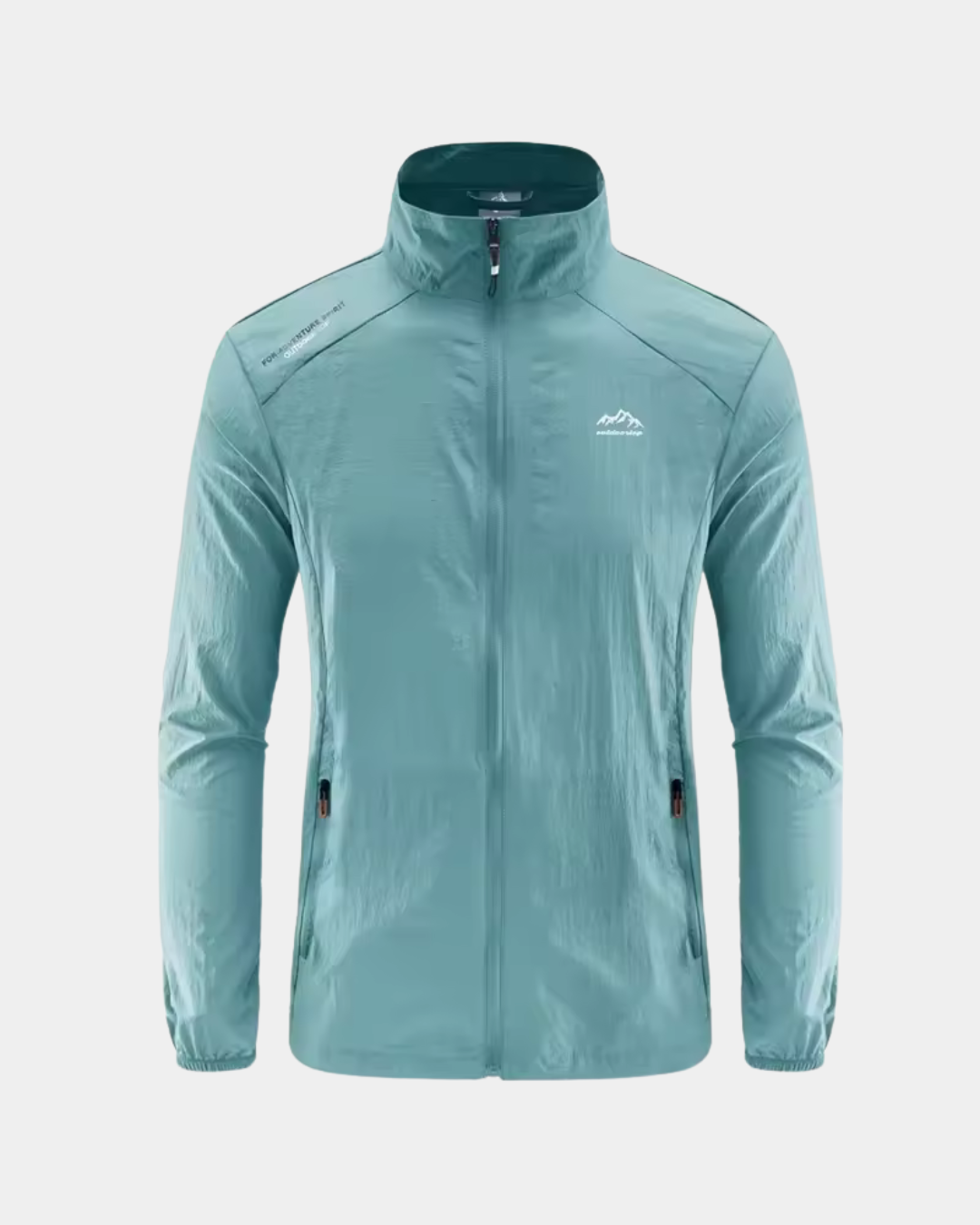 Niels Lightweight Quilted Nylon Summer Jacket - Ocean Blue