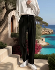 Relaxed Fit Valmont Chino Pants - Black
