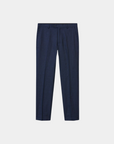 Riviera Linen & Cotton Tailored Trousers - Navy