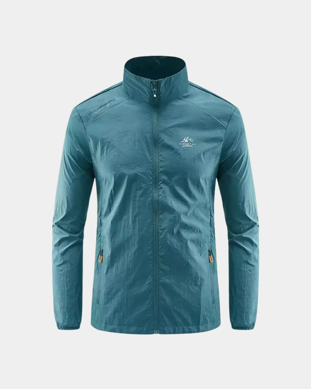 Niels Lightweight Quilted Nylon Summer Jacket - Jeans Blue