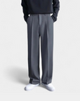 Relaxed Fit Valmont Chino Pants - Gray
