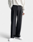 Relaxed Fit Valmont Chino Pants - Gray