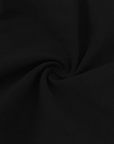 Old Money Natural Linen Drawstring Shorts - Black