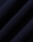 Dark Blue Polo Shirt Without Buttons