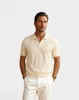 Structured Wool Polo