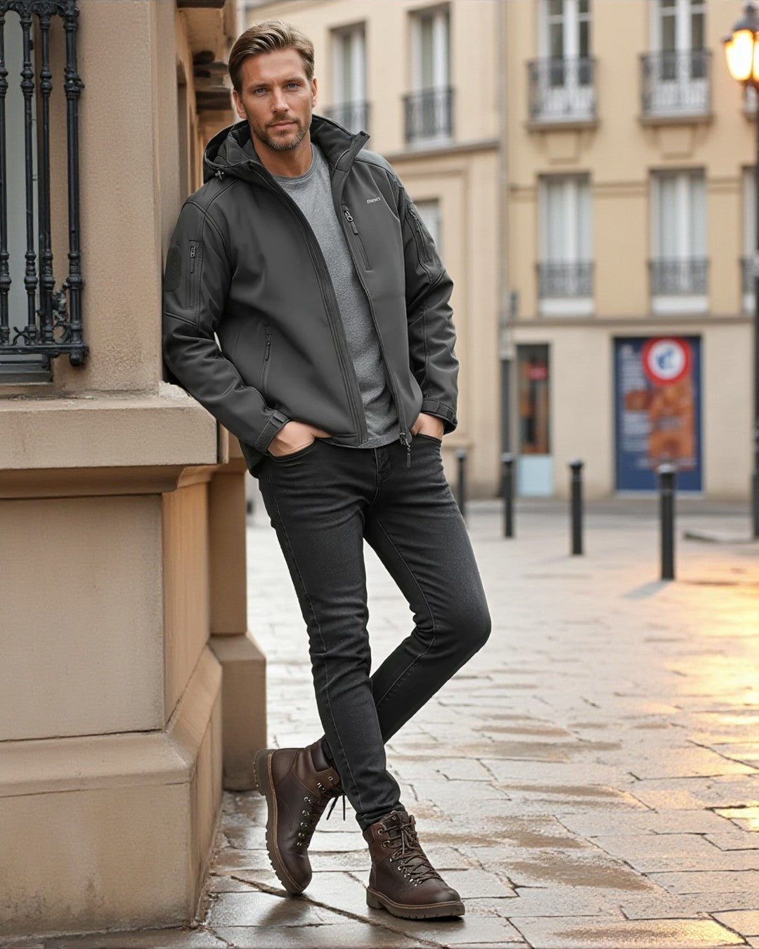 Renard Element Softshell Adventure Jacket - Gray