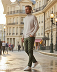 Marceau Textured Lightweight Knit Pullover - Gray