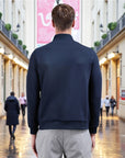 Valais Modern Insulated Winter Jacket - Navy