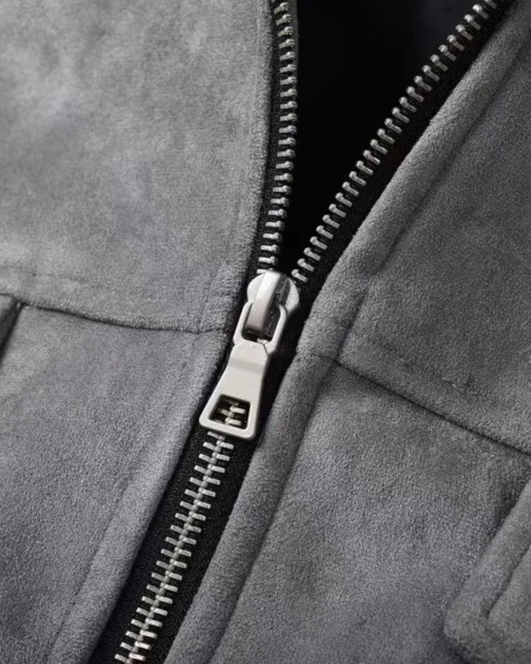 Renard Structured Zip Utility Jacket - Gray