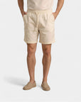The Cotton Lounge Shorts - Beige