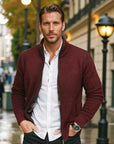 Milan Full-Zip Everyday Winter Vest - Red
