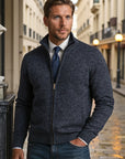 Milan Full-Zip Everyday Winter Vest - Navy