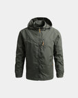 Niels Lightweight Urban Rain Jacket - Green