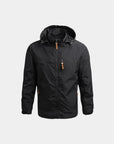 Niels Lightweight Urban Rain Jacket - Black