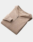 Larsen Classic Wool Knit Everyday Hoodie - Brown