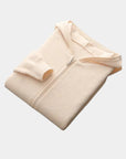 Larsen Classic Wool Knit Everyday Hoodie - Cream