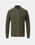 Santorini Zipper Vest Jacket - Green
