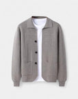 Montréal Wool Overshirt Jacket - Beige