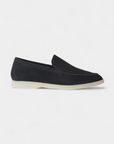 Classic Suede Loafers – Marine Blue