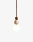 Travertine Duo Pendant Lamp
