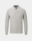 Santorini Zipper Vest Jacket - Milk White