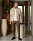 Solstice Wool Coastal Jacket - Sand